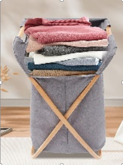 Wooden Laundry Basket