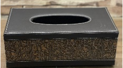 Leather Tissue Box