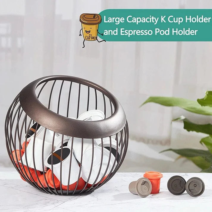 Iron Storage Fruit Drain Basket