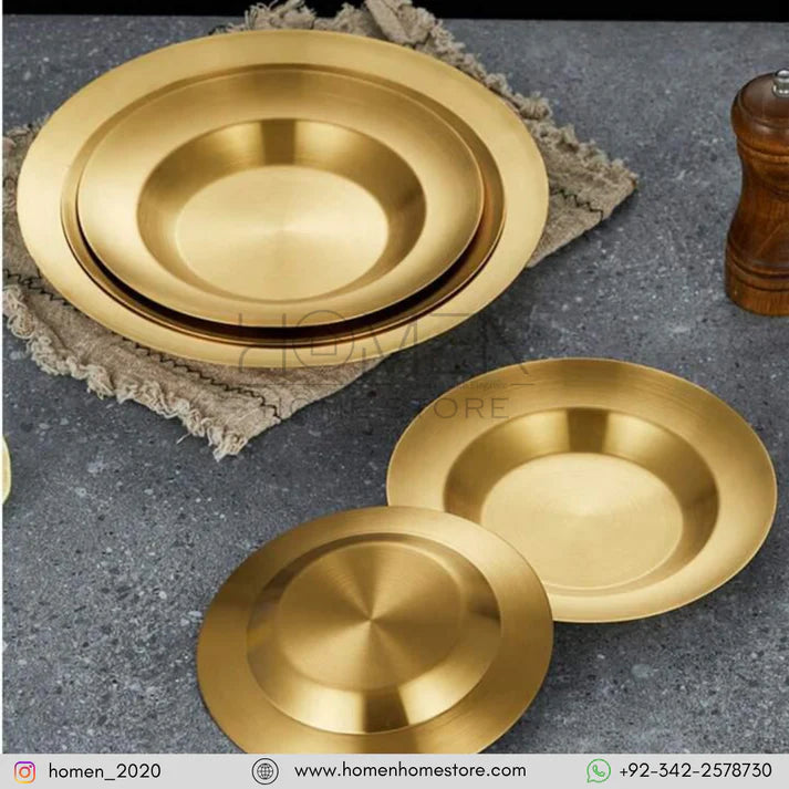 GOLDEN PLATE JULIANA STYLE_23cm