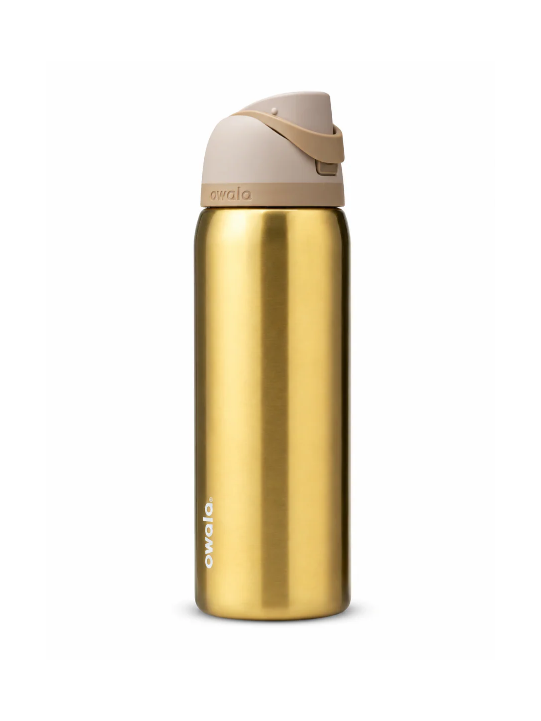 Owala Sleigh Limited Edition Metallic Gold Insulated Stainless Steel Water Bottle – 32 oz (946ml)