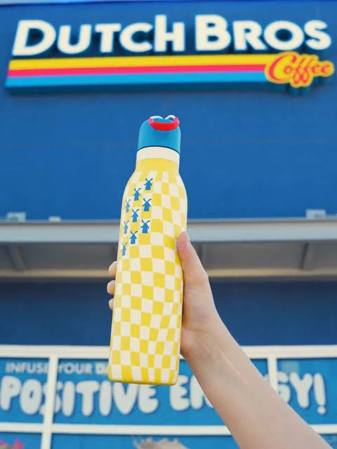 Owala x Dutch Bros “Always Stoked” FreeSip Twist Insulated Stainless Steel Water Bottle | 24oz