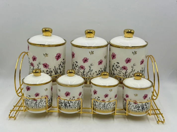 8 PCS CANISTER SET