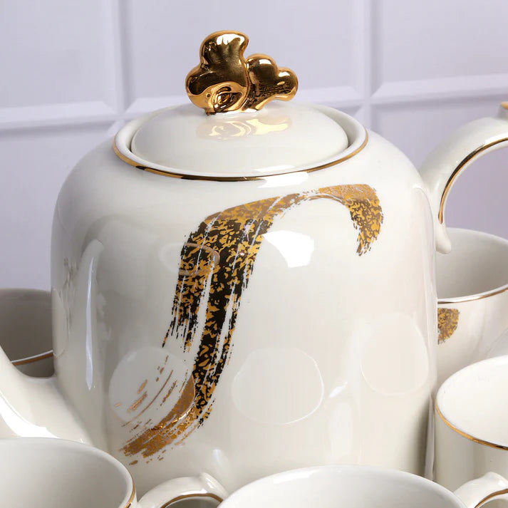 Ceramic Tea Set - 7 pcs