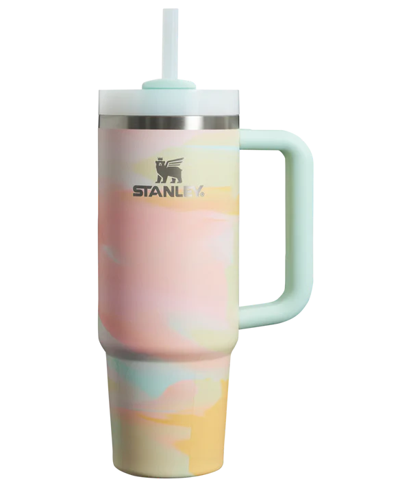 THE Warm Serene Brushstroke QUENCHER H2.0 FLOWSTATE™ TUMBLER