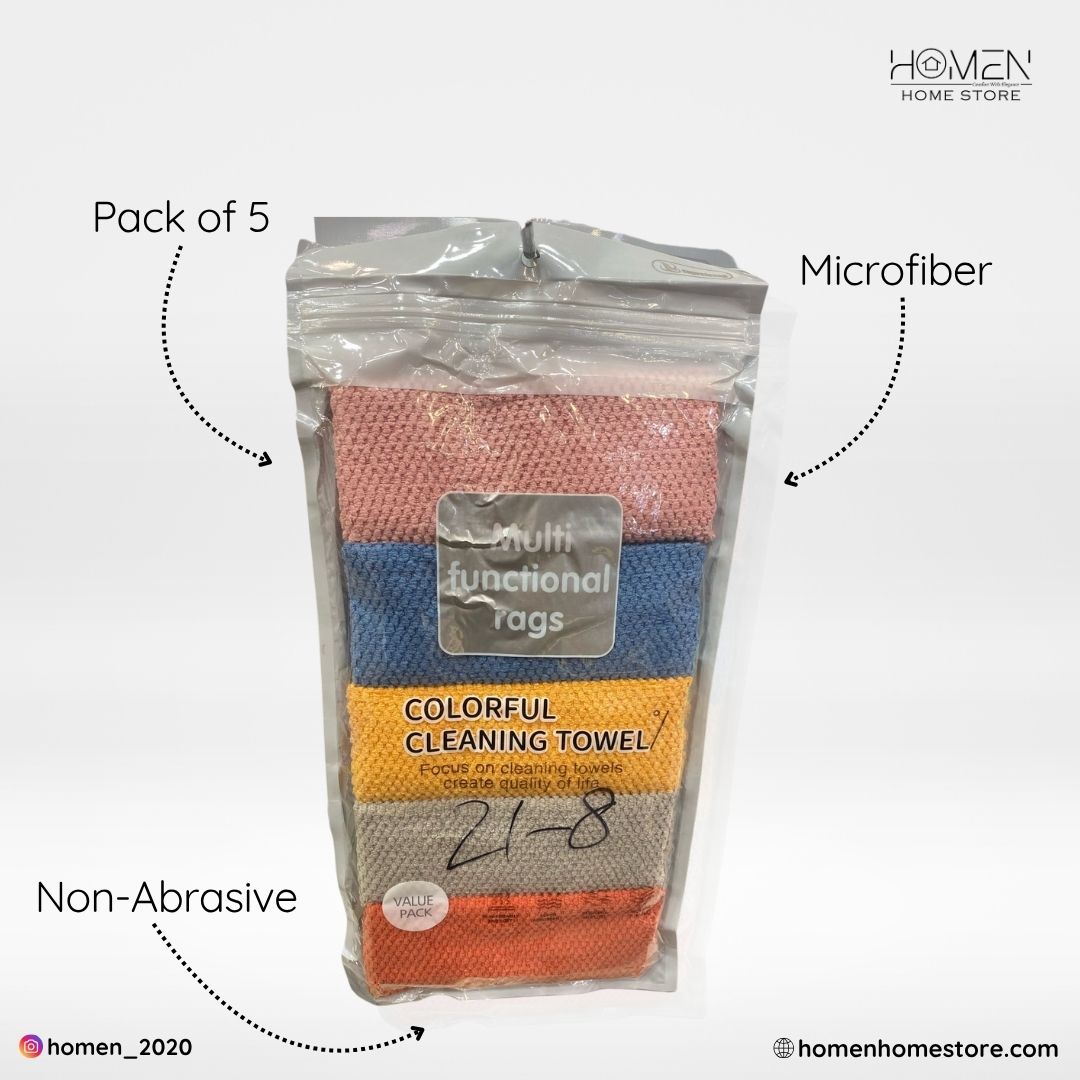 Colourful Cleaning Towel