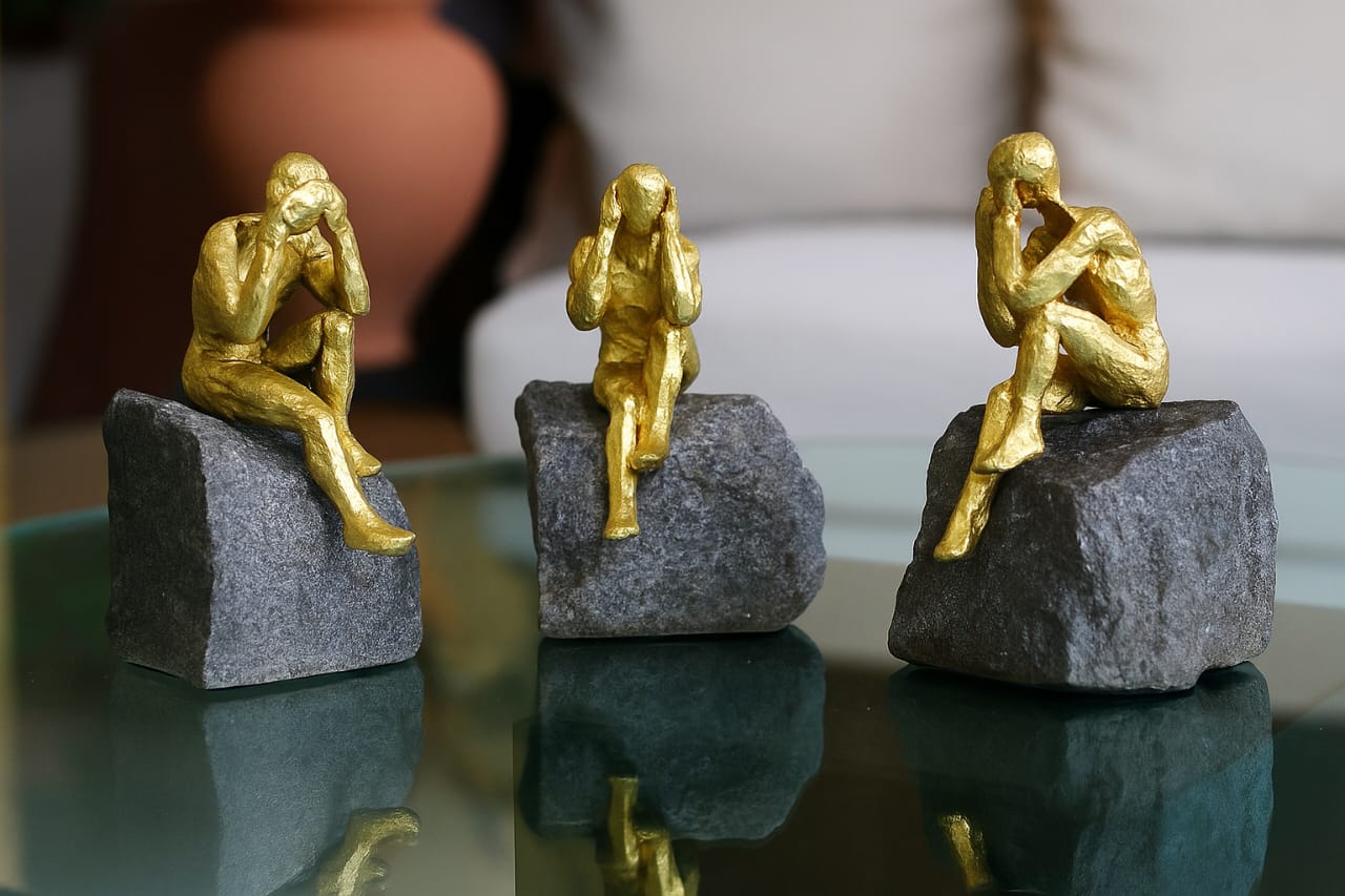 Three Silent Thinkers