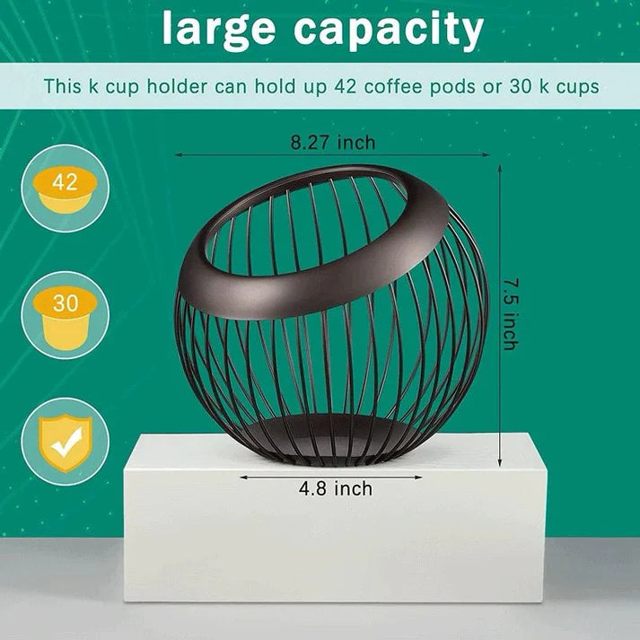 Iron Storage Fruit Drain Basket