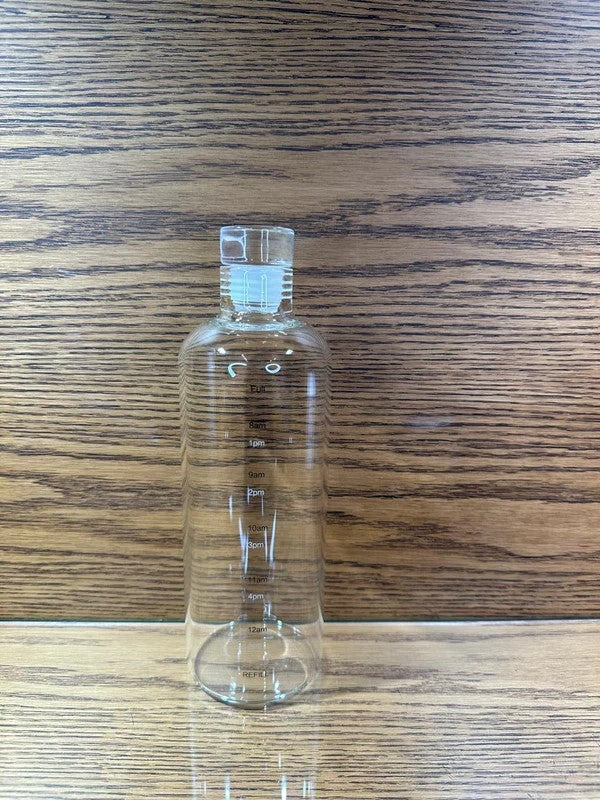 Glass Bottles with Time Marker