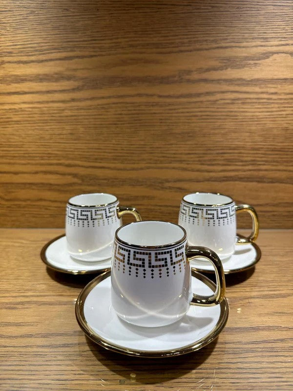 Fendi Style Cup Gift Set - 6 pcs