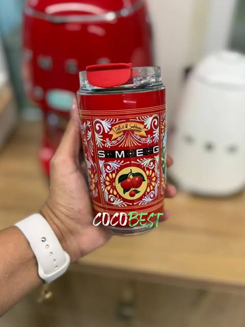 SMEG x Dolce & Gabbana Sicily Is My Love Coffee Mug – Premium Designer Glass Cup | Limited Edition