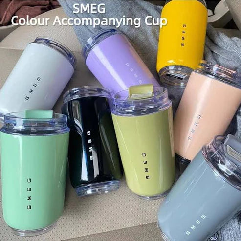 Smeg Insulated Coffee Mugs 320 ml - Creme