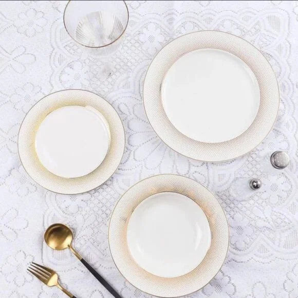 Uk Parliament Porcelain Plate Set- 18 pCS