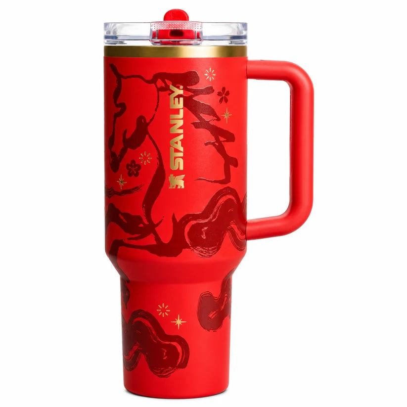 Stanley 1913 “Red Stallion” Quencher ProTour Flip Straw Tumbler 40oz – Limited Edition