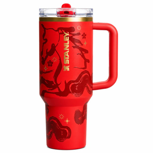 Stanley 1913 “Red Stallion” Quencher ProTour Flip Straw Tumbler 40oz – Limited Edition