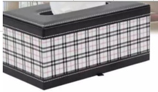 Leather Tissue Box
