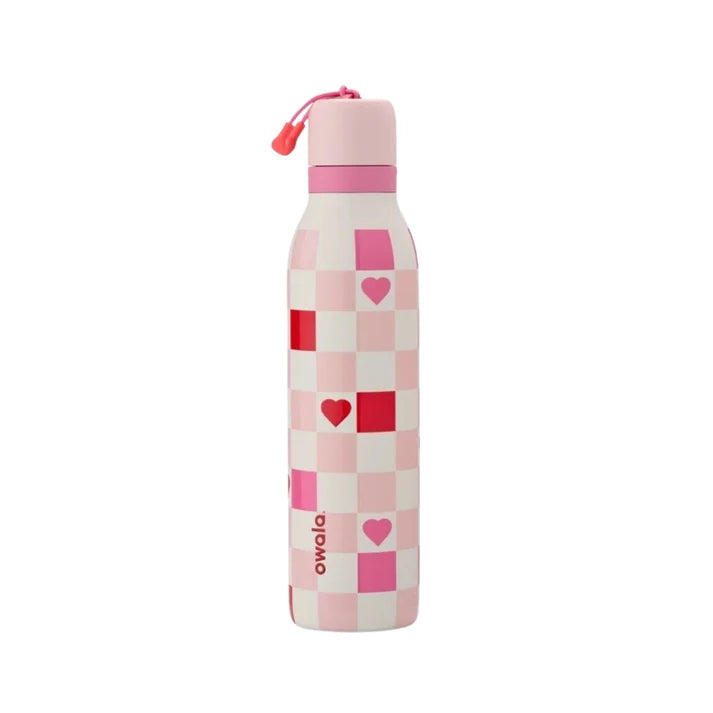 Owala FreeSip Twist bottle in the limited edition "Check Me Out" colorway