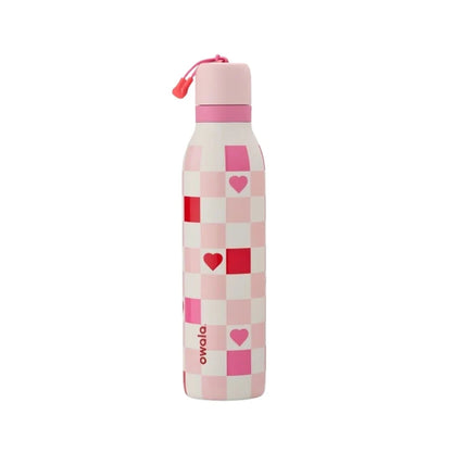 Owala FreeSip Twist bottle in the limited edition "Check Me Out" colorway