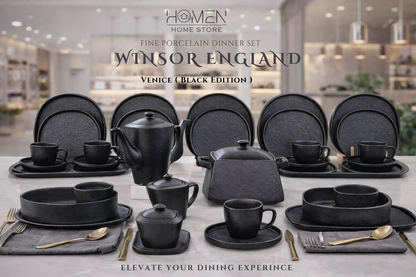 Winsor England Fine Porcelain Dinner Set - Venice