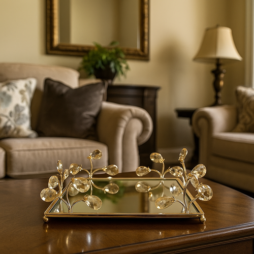 Elegant Glass Tray