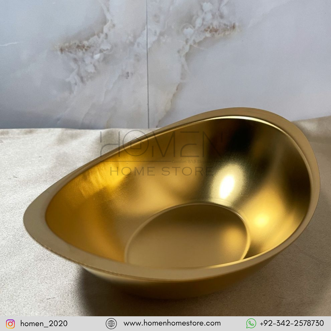 GOLDEN GRAVY SERVING BOWL