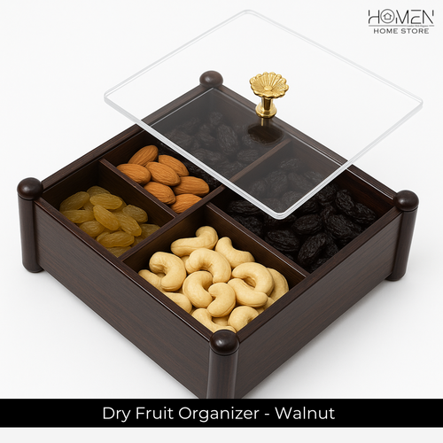 Dry Fruit Organizer -  Walnut