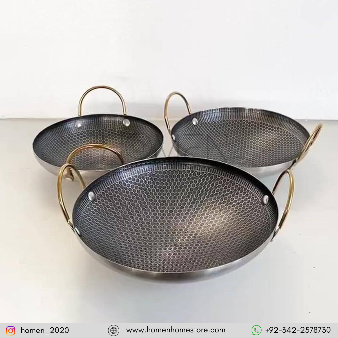CHEF WOK WITH SPIDER COAT 8 INCH