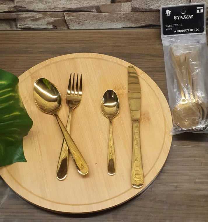 Golden Winsor Cutlery