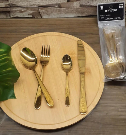 Golden Winsor Cutlery