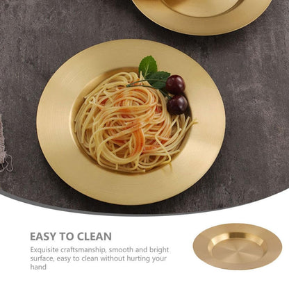 Golden Charger Plate
