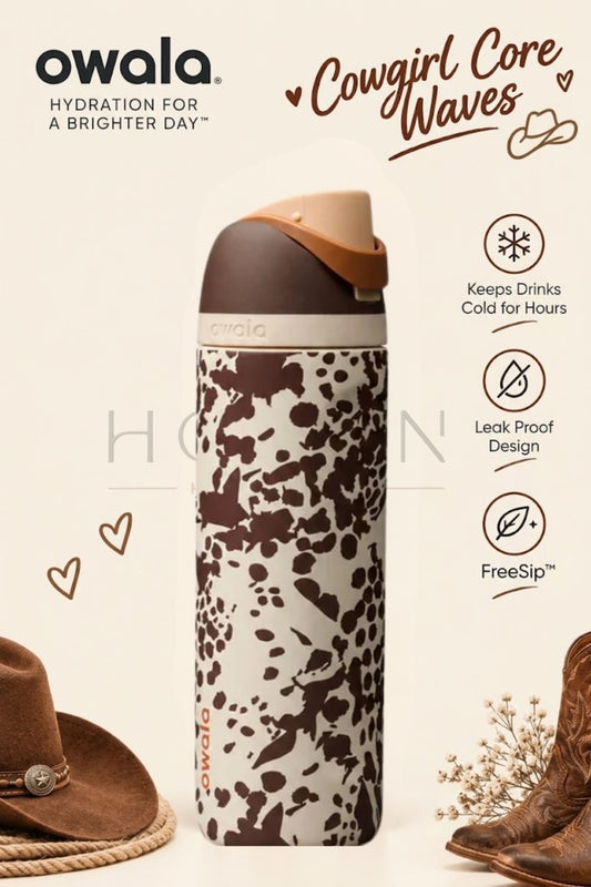 Owala FreeSip® | 24 Oz | Cowgirl Core ( Limited Edition )