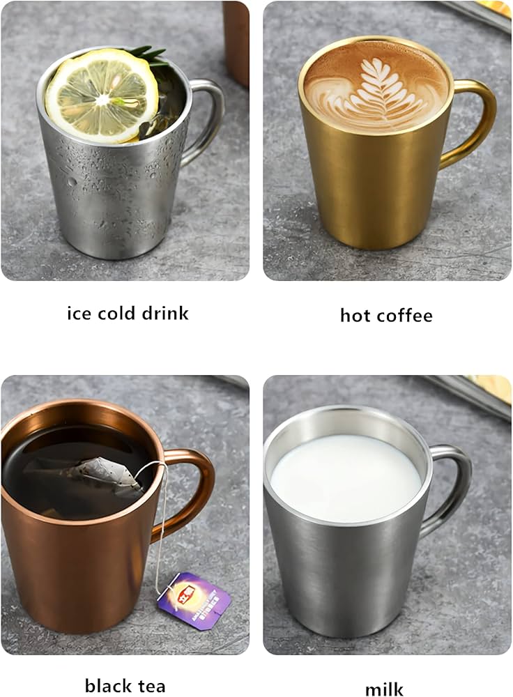 Golden Tea Mug 300 Ml