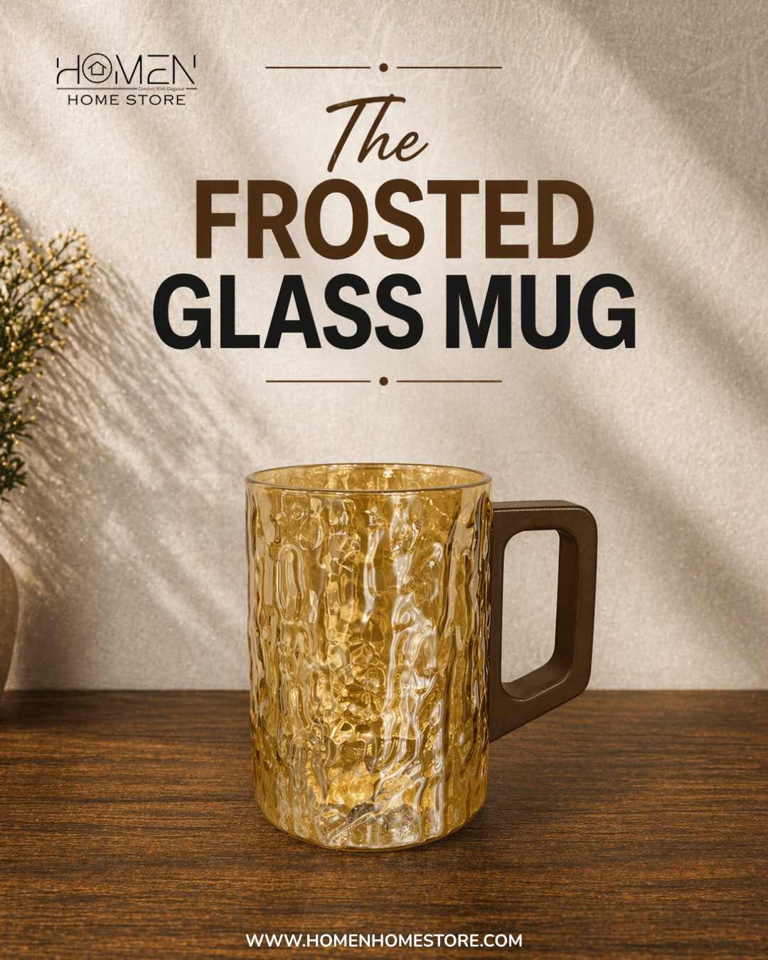 The Frosted Glass Mug