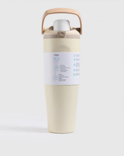 Owala FreeSip Sway Insulated Stainless Steel Tumbler – Lightly Toasted | 30oz