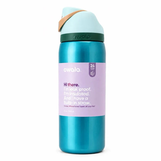 Owala FreeSip Shore Thing 32oz Insulated Stainless Steel Water Bottle | Leak-Proof Water Bottle
