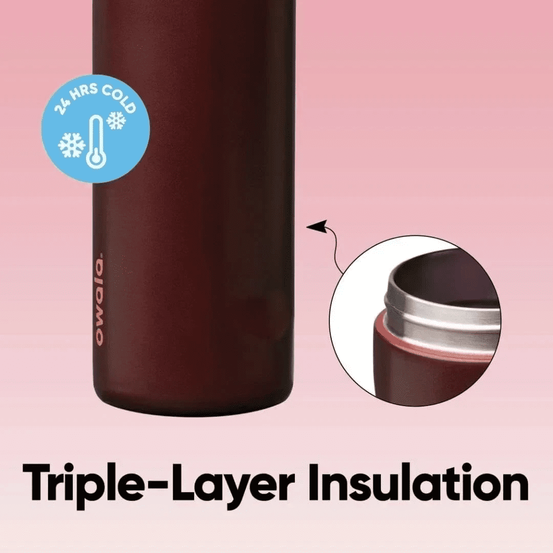 Owala FreeSip® Sway | 30 Oz | Black Cherry