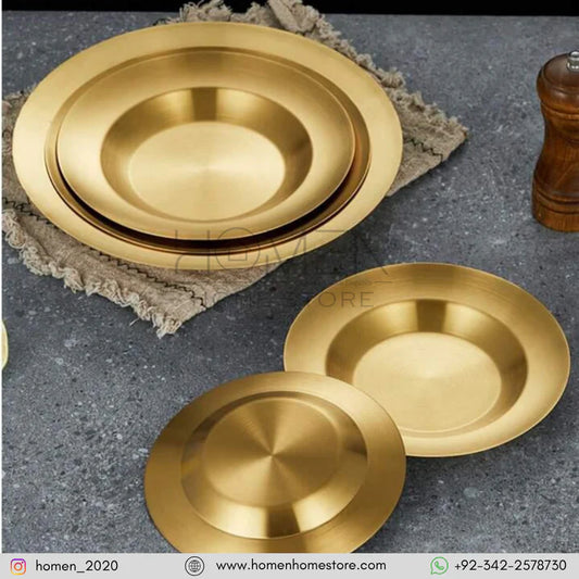 GOLDEN PLATE JULIANA STYLE_23cm