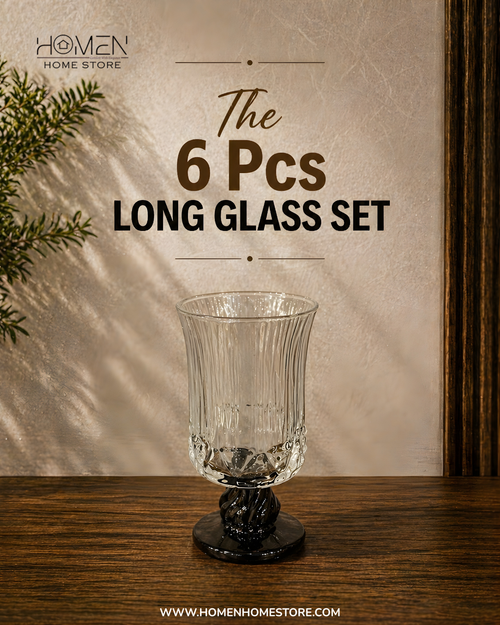 6 Pcs Long Glass Set