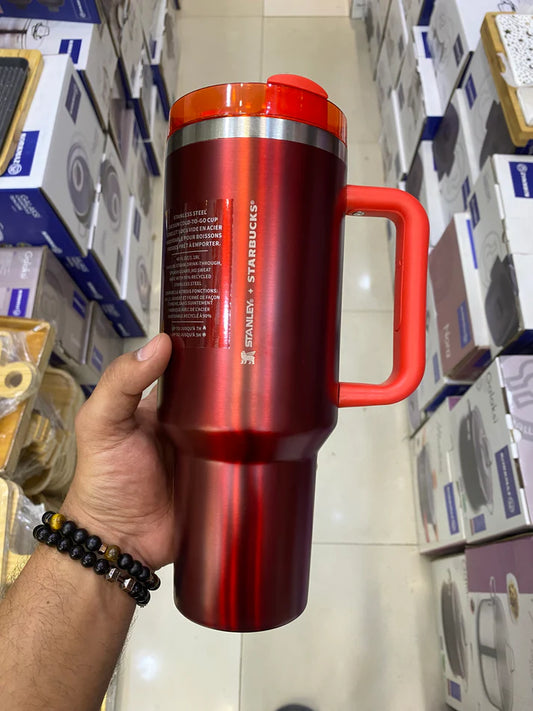 The Starbucks X Quencher H2.0 Flowstate Tumbler Red