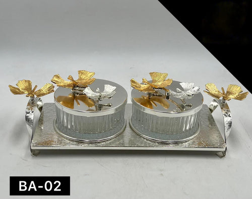 2 Pcs Partition Jar