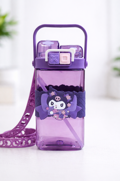 Kids Double Sipper Water Bottle – Leakproof