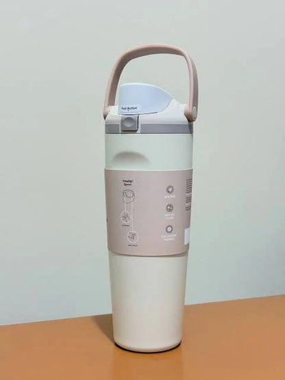 Owala FreeSip Sway Insulated Stainless Steel Tumbler – Lightly Toasted | 30oz