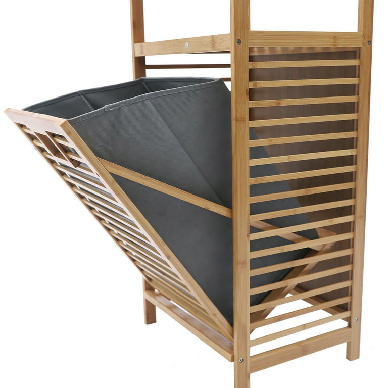 Multipurpose Bamboo Laundry Basket
