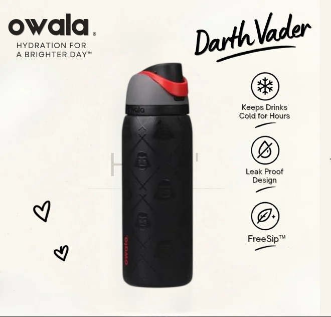 Owala freesip Darth Vader 32oz