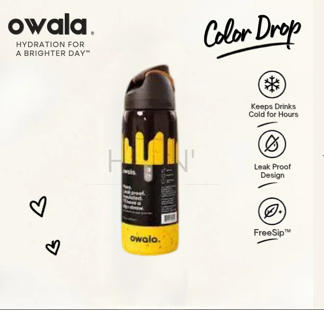 Owala FreeSip 32oz Color Drop