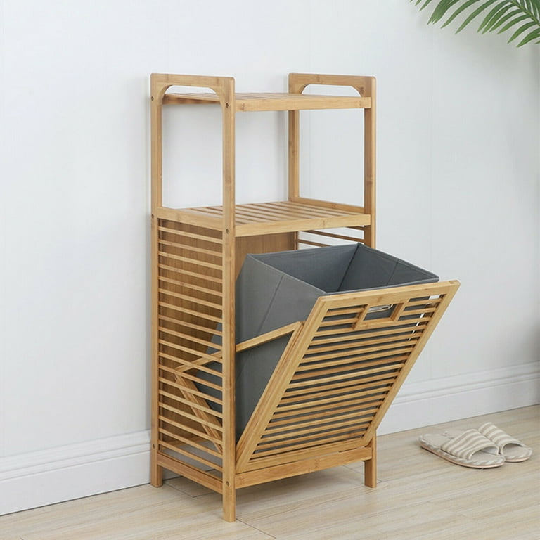 Multipurpose Bamboo Laundry Basket
