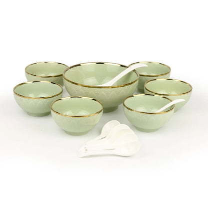 New Soup Bowl 14 Pcs Set