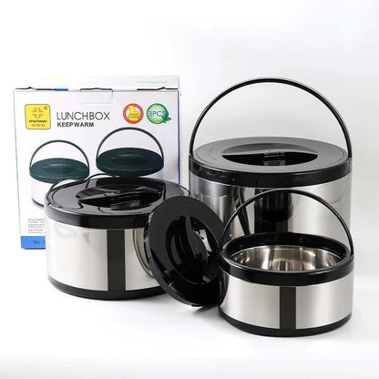 Stainless Steel Hotpot Set - 3 Pcs Set