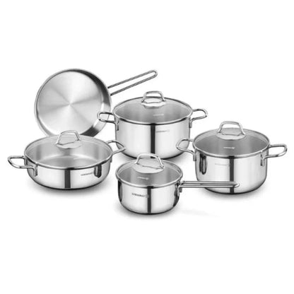 KORKMAZ PERLA 9 PCS COOKWARE SET