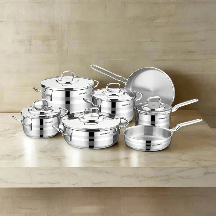 KORKMAZ ASTRON 12 PCS COOKWARE SET